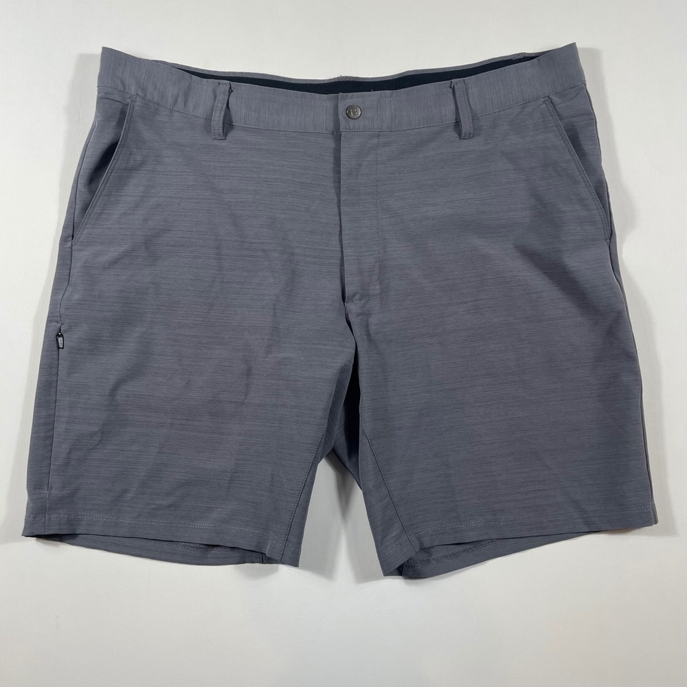 BYLT Kinetic Short Mens 3XL Performance Stretch Heathered Gray Lightweight